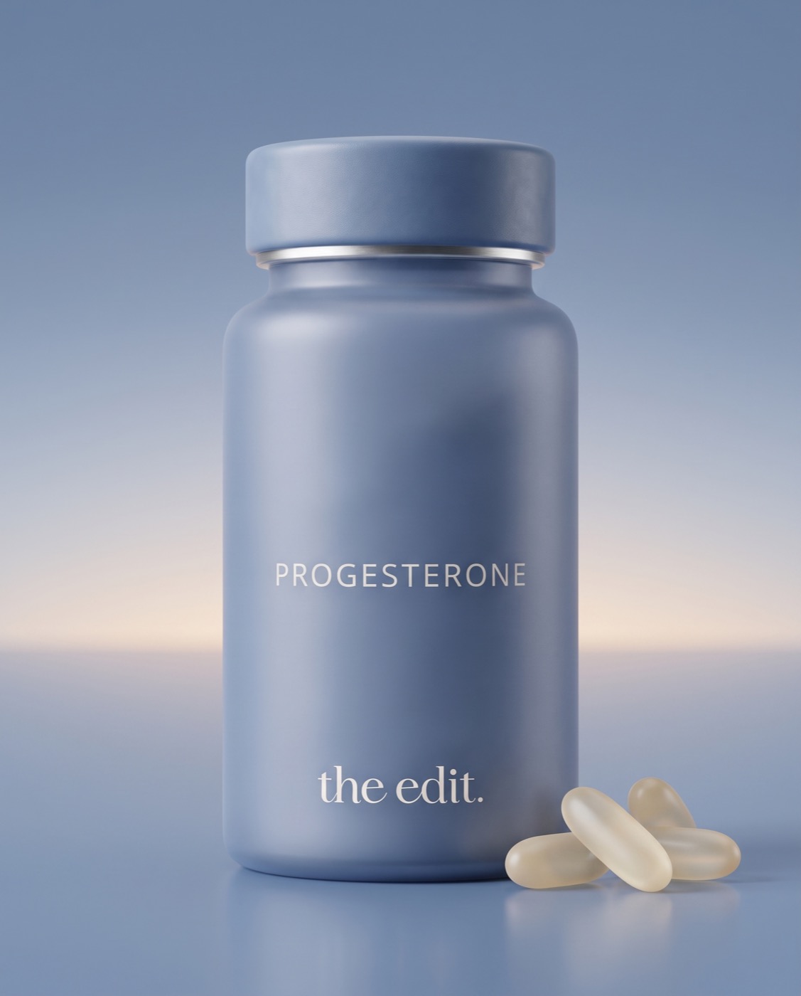 Progesterone oral capsules